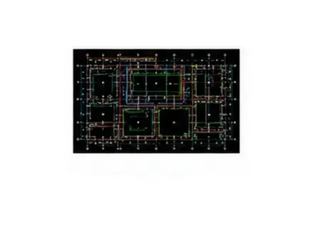 Plano CAD en dos dimensiones